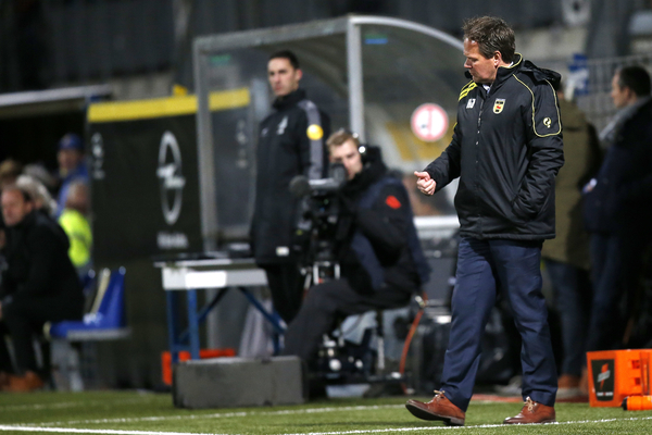 Trainer Henk de Jong is tevreden