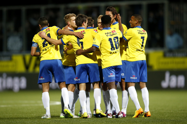 Vreugde na de 1-0