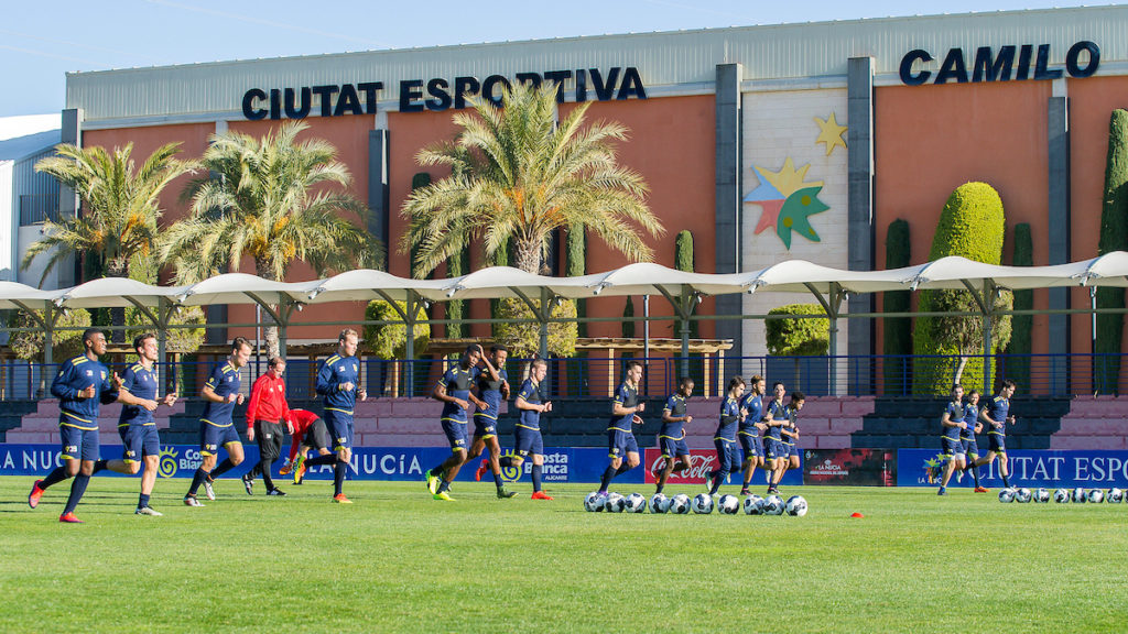 sc Cambuur training in La Nucia